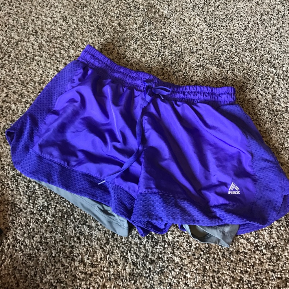 Reebox x-dri exercise short with under shorts
