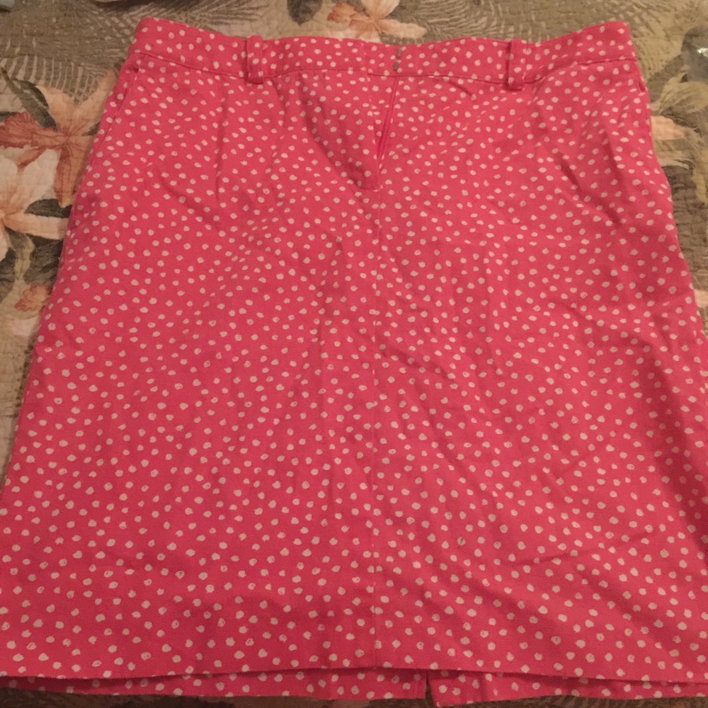 Brooks brothers watermelon 🍉 sorta color skirt