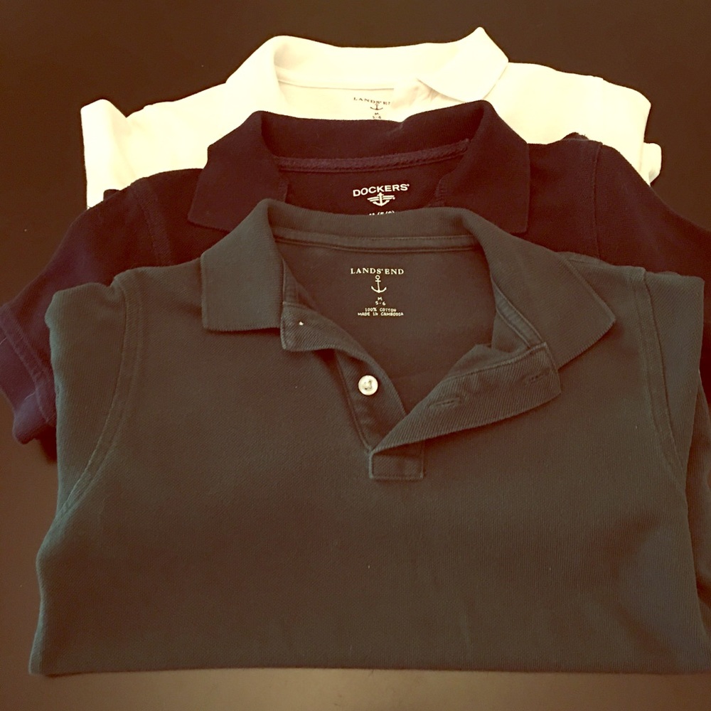 Land's End / Dockers uniform shirt bundle