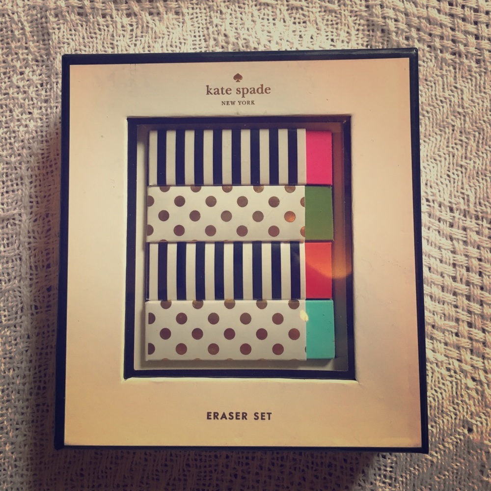 Chic desk eraser set