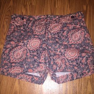 Ann Taylor paisley shorts