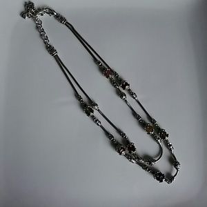 Brighton multi strand beaded necklace