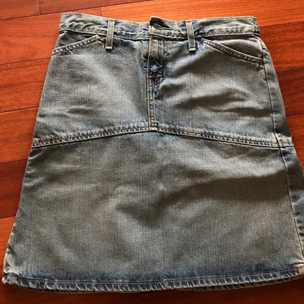 Gap denim skirt