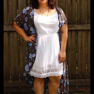 Short Sleeve Kimono Cardigan