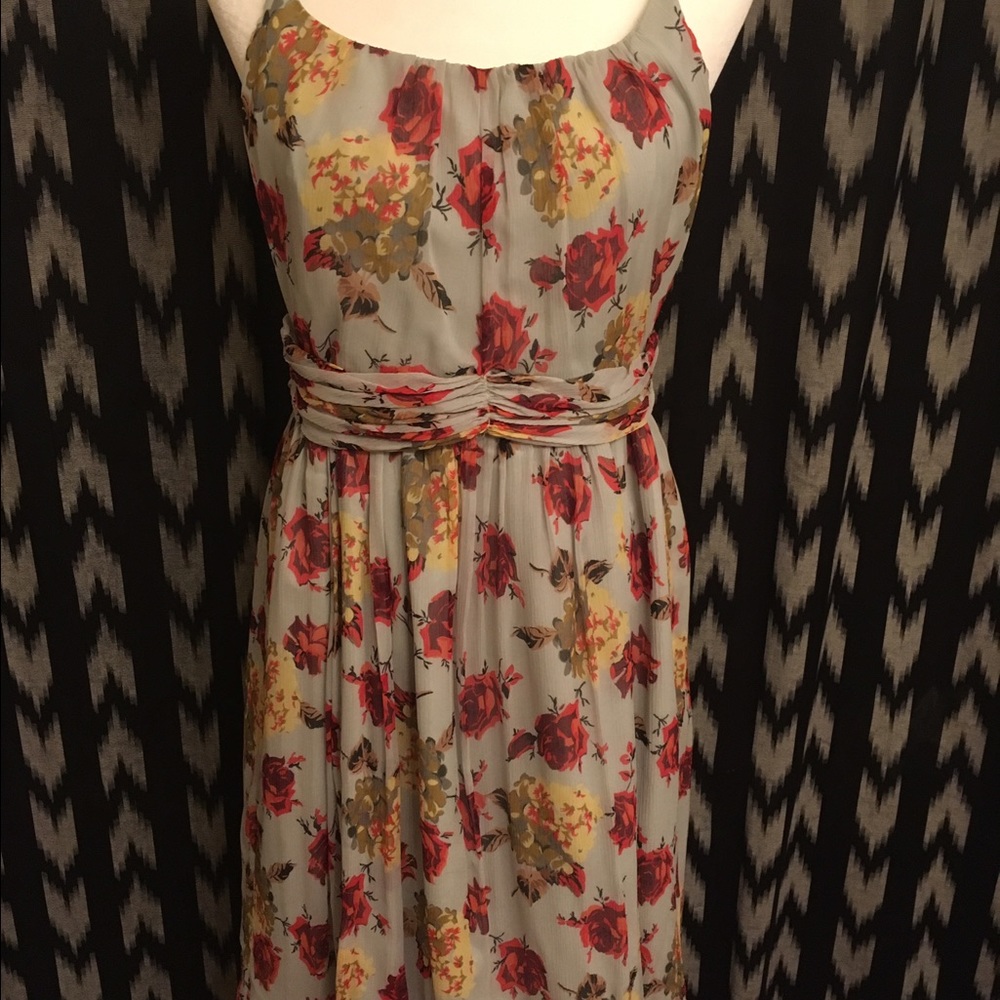 SOLD - Anna Sui for Anthropologie Floral Dress