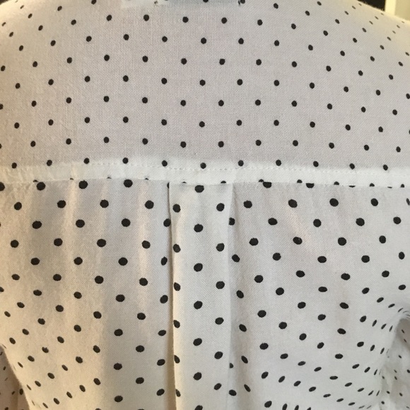 Polka dot button up shirt - Picture 2 of 2