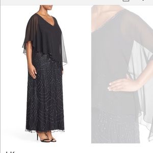 🚫 SOLD 🚫 J Kara navy formal gown 🚫