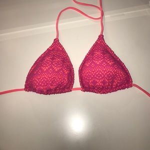 Triangle bikini top