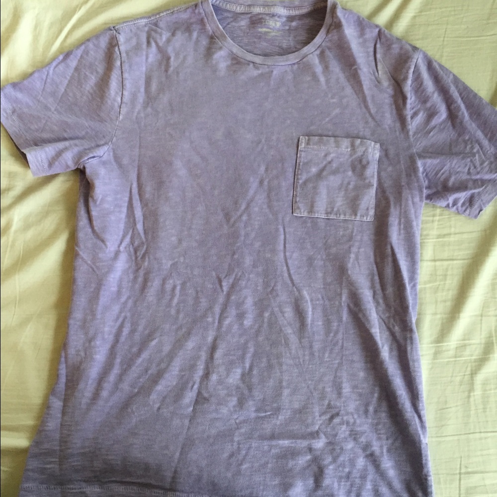 J. Crew Garment Dyed Pocket Tee