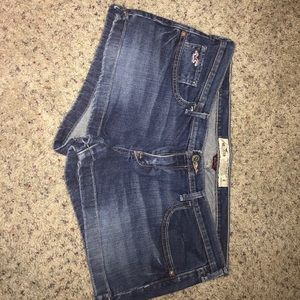 Hollister jean shorts