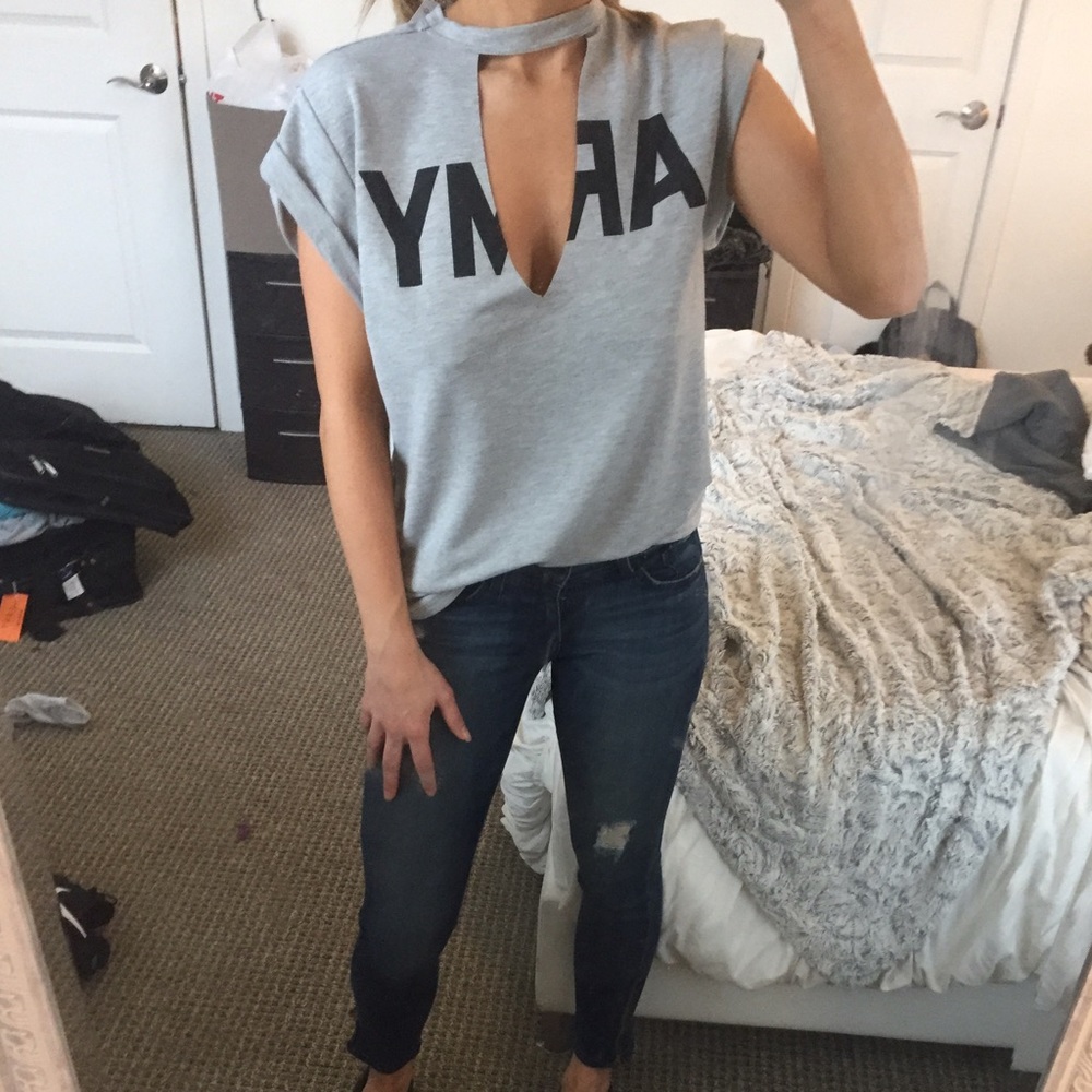 Army low cut t-shirt