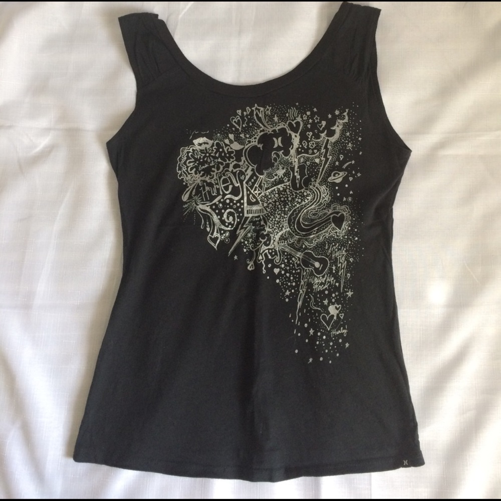 Hurley black tank