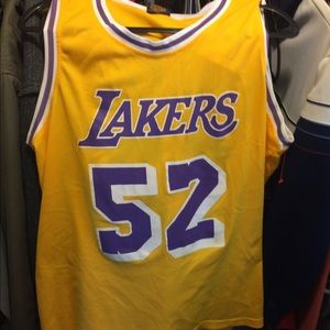 Vintage jamaal wilkes lakers jersey