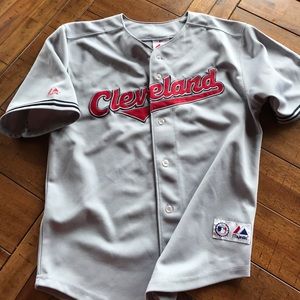 Authentic CLEVELAND INDIANS Baseball Jersey