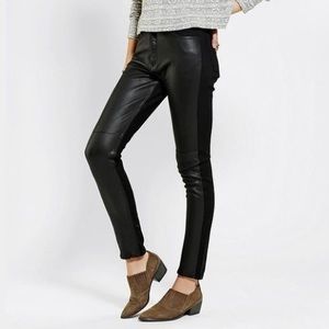 Bdg leather jeans