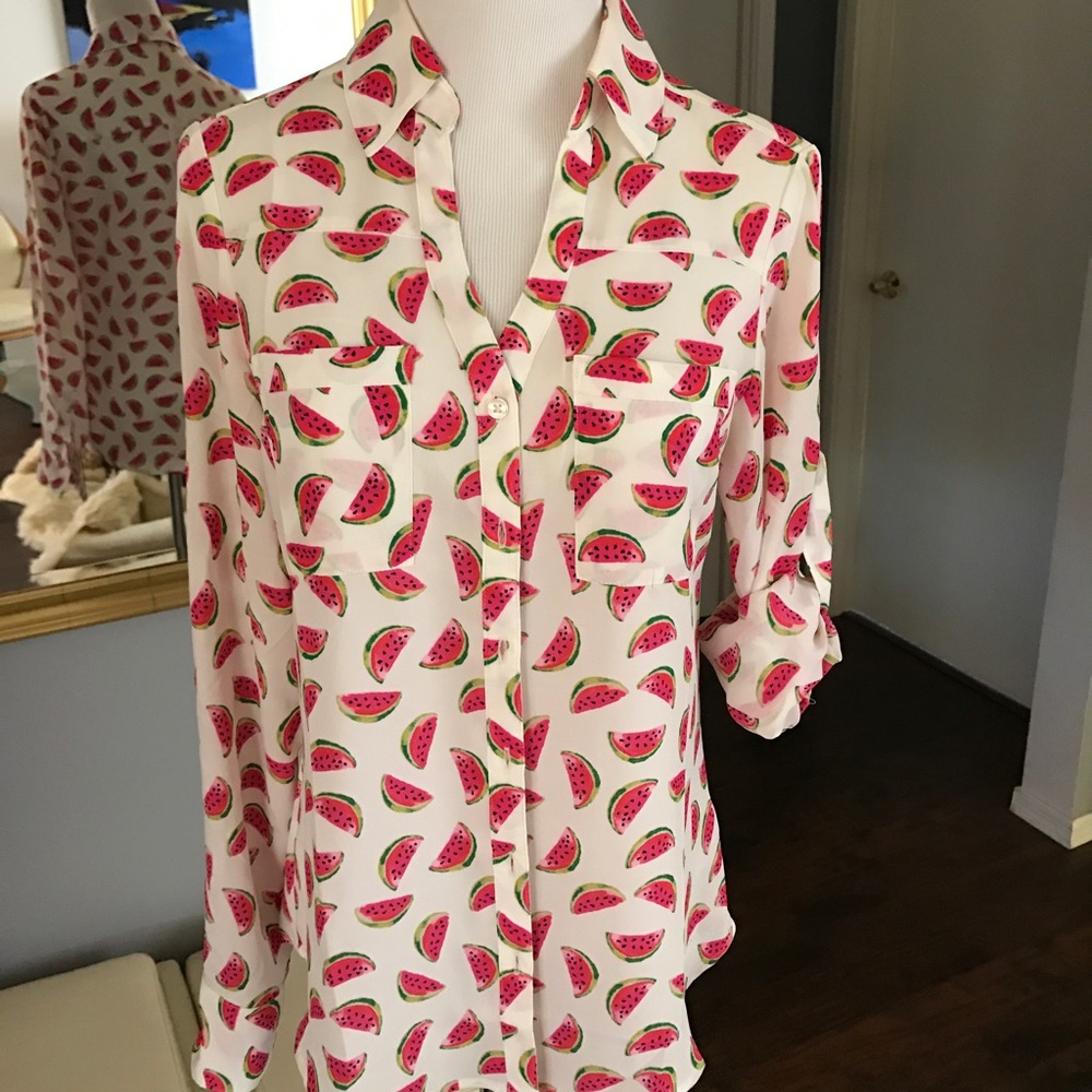 Express Portofino watermelon 🍉 shirt