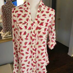 Express Portofino watermelon 🍉 shirt