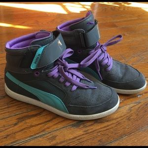 Puma high top sneakers