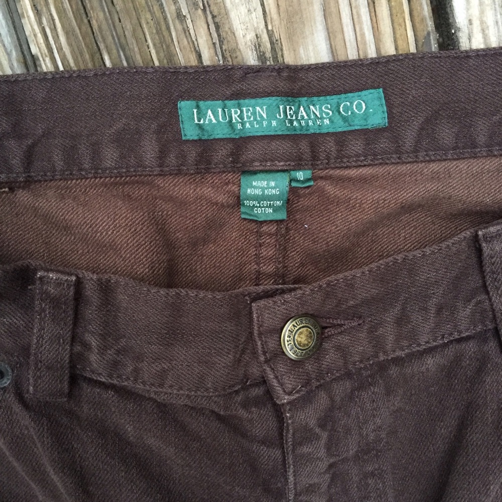 Chocolate Ralph Lauren Jeans