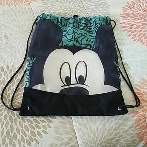 Mikey Mouse mesh drawstring backpack