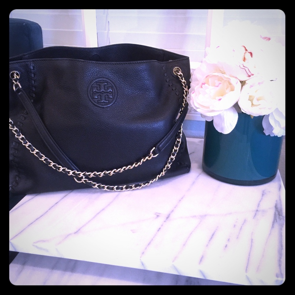 SALE!!! Tory Burch Marion Center Zip Tote