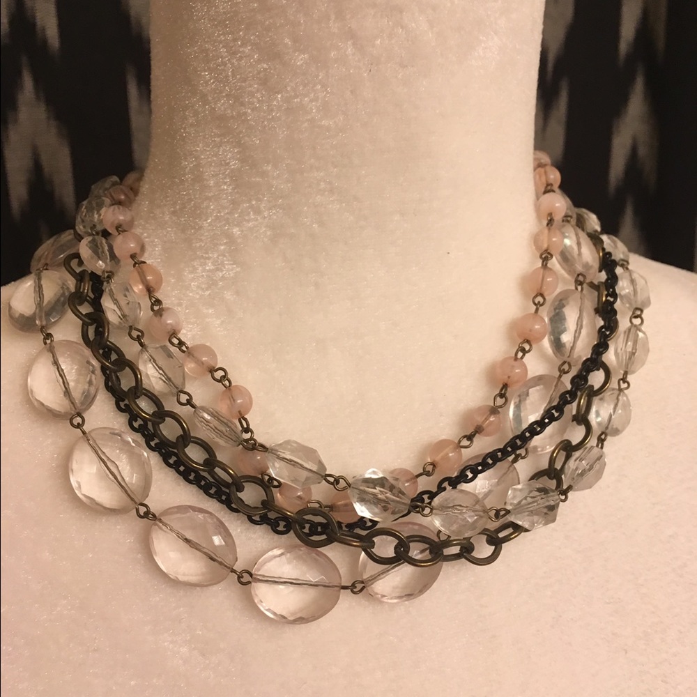 SOLD - Multi-Strand Short Necklace
