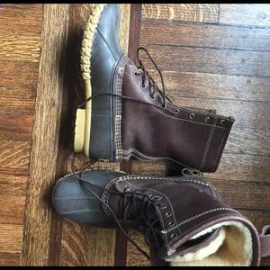 Lined LL Bean Boots Size 10