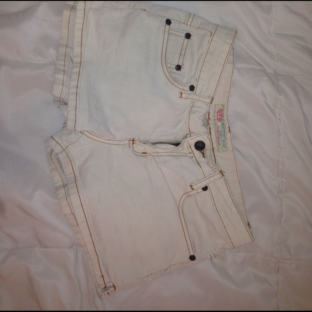 White shorts