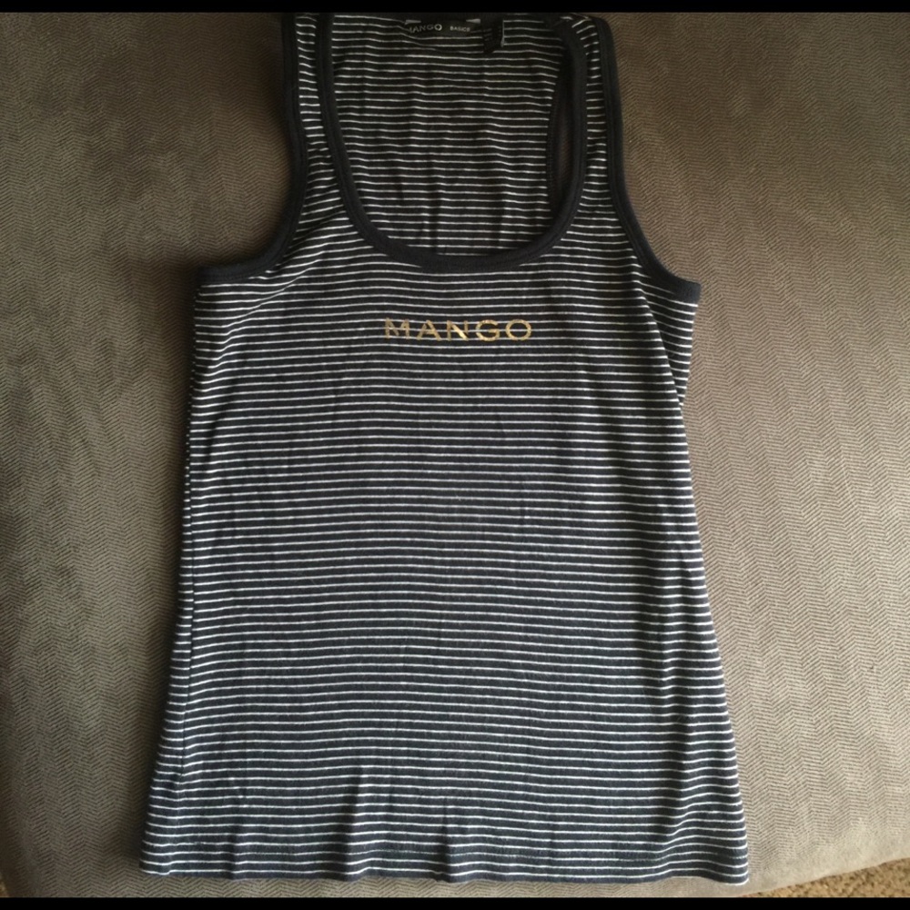 Mango knit tank women's sleeveless