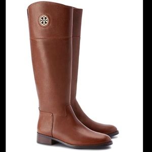 EUC Tory Burch Junction Riding Boots