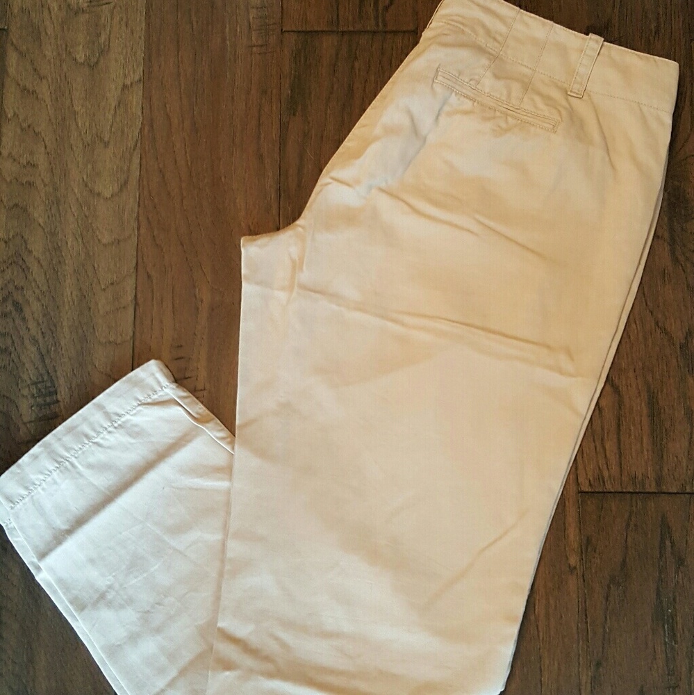EUC..beige khakis by LOFT