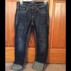 Silver Capris