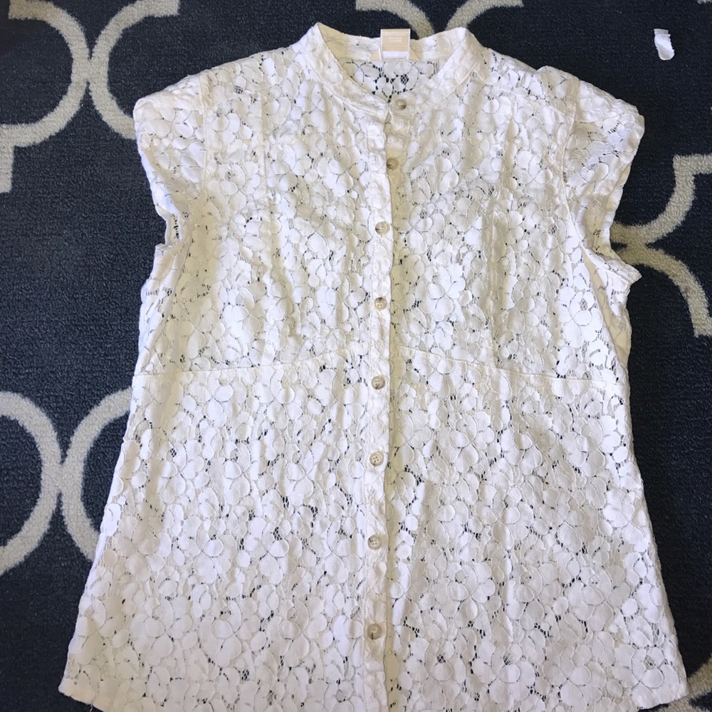 Ivory button up