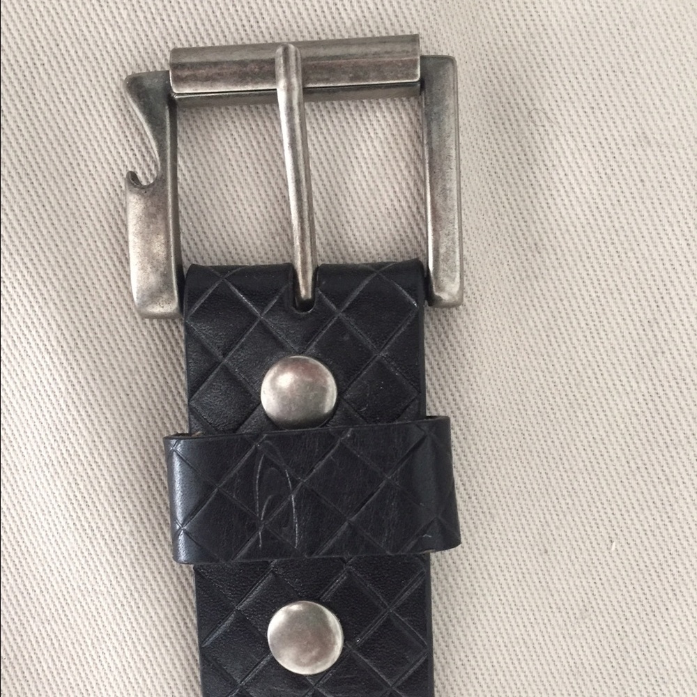 O'Neill leather belt- Black