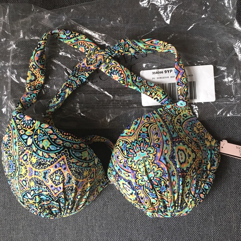BNWT Victoria Secret Swim "Gorgeous" Push-Up Top