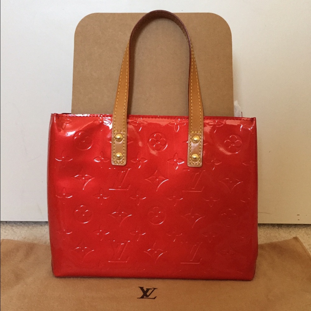 100% Authentic Louis Vuitton Reade PM Rouge