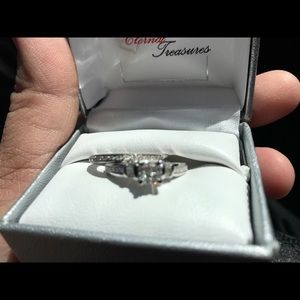 Diamond Ring, size 7, 1/4 karat