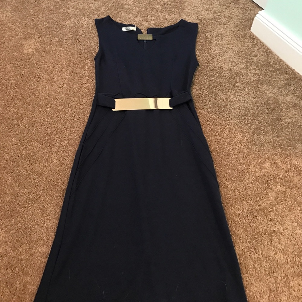 Navy Cotton Dress