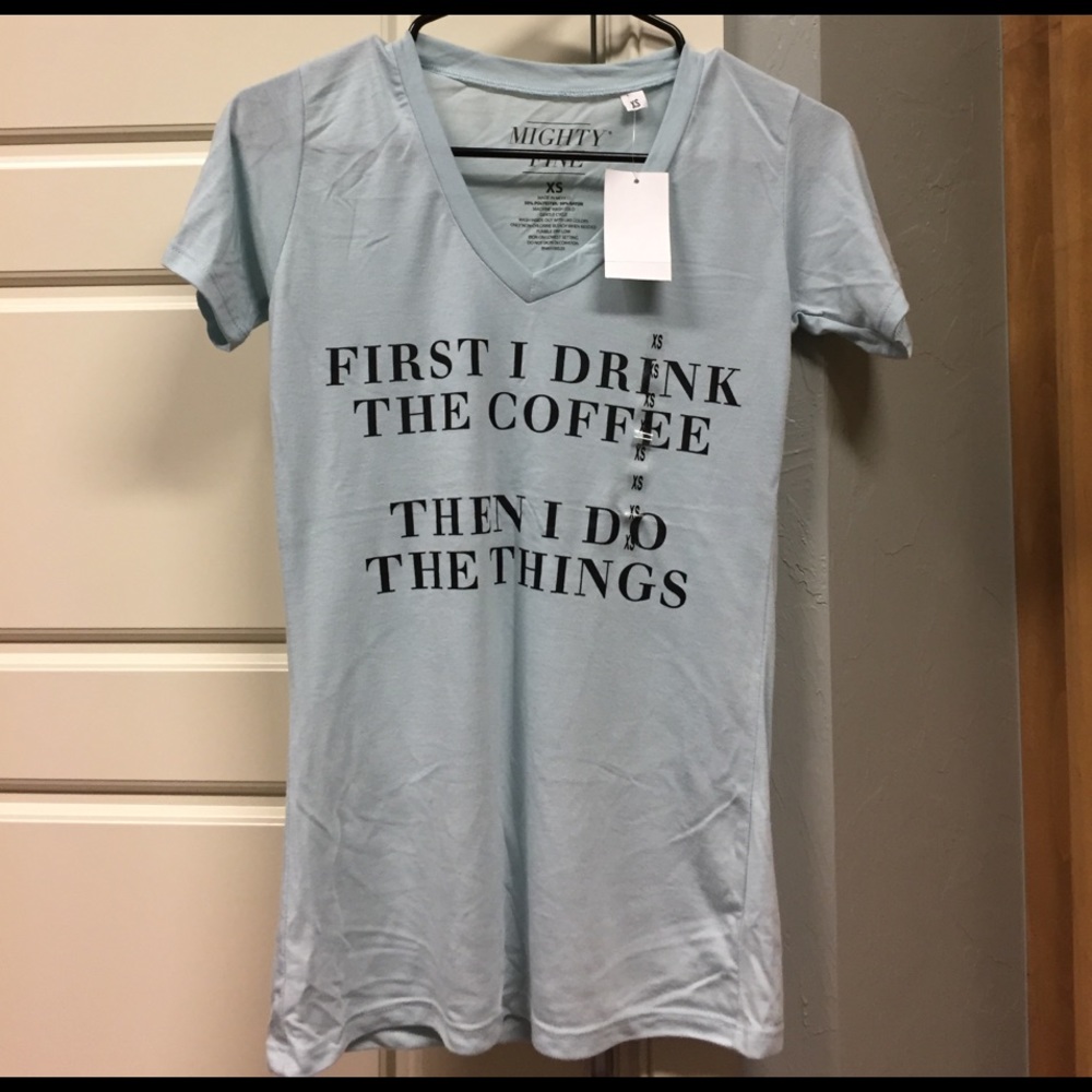 NWT coffee t-shirt