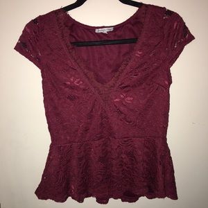 Charlotte Russe lace top