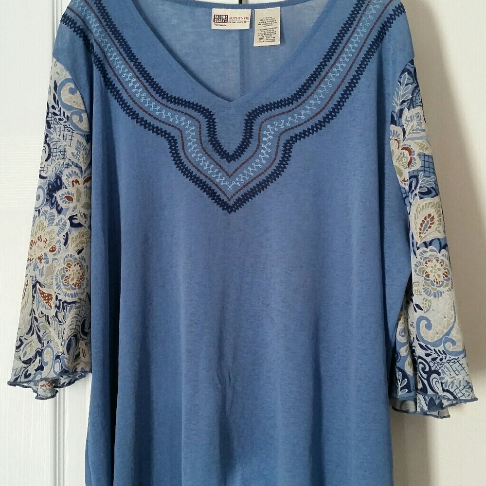Blue Faded Glory shirt