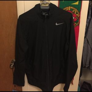 Nike Black Windbreaker