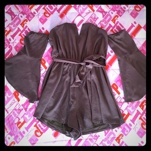 Olive Green Romper