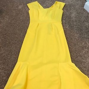 Yellow Dress with tags.