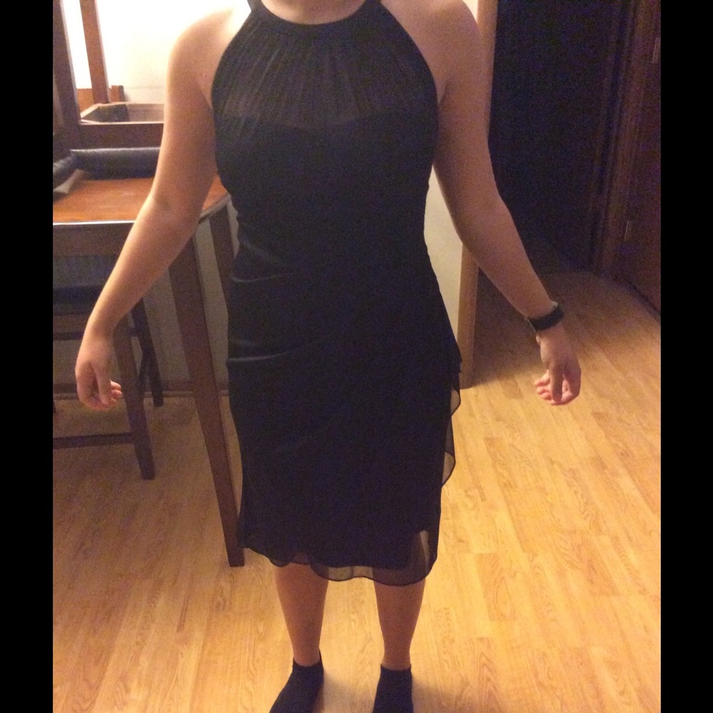 Sheer Little black dress