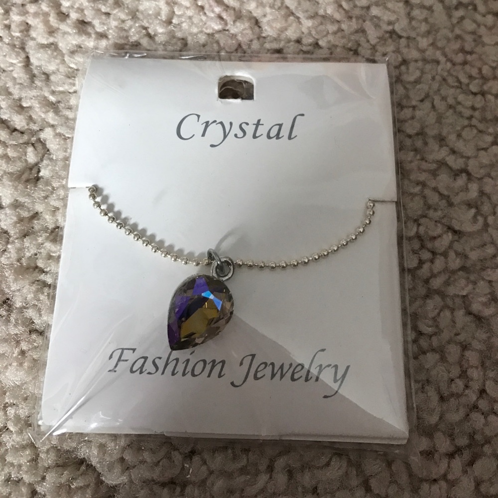 Crystal Necklace & Earring Set