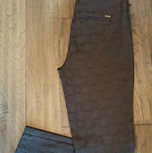 EUC...Black Nautical ankle pants