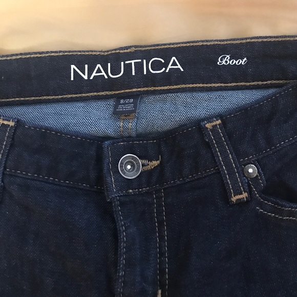 Nautica Bootcut dark wash jeans. - Picture 3 of 4
