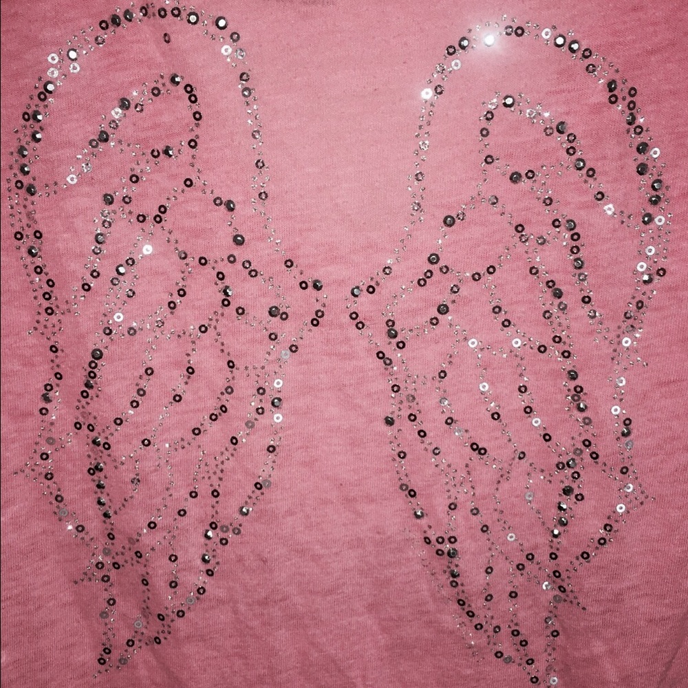 Pink Victoria's Secret super model essentials top