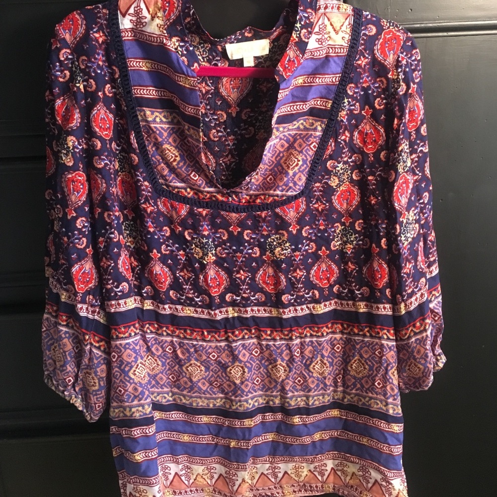 Bohemian type blouse